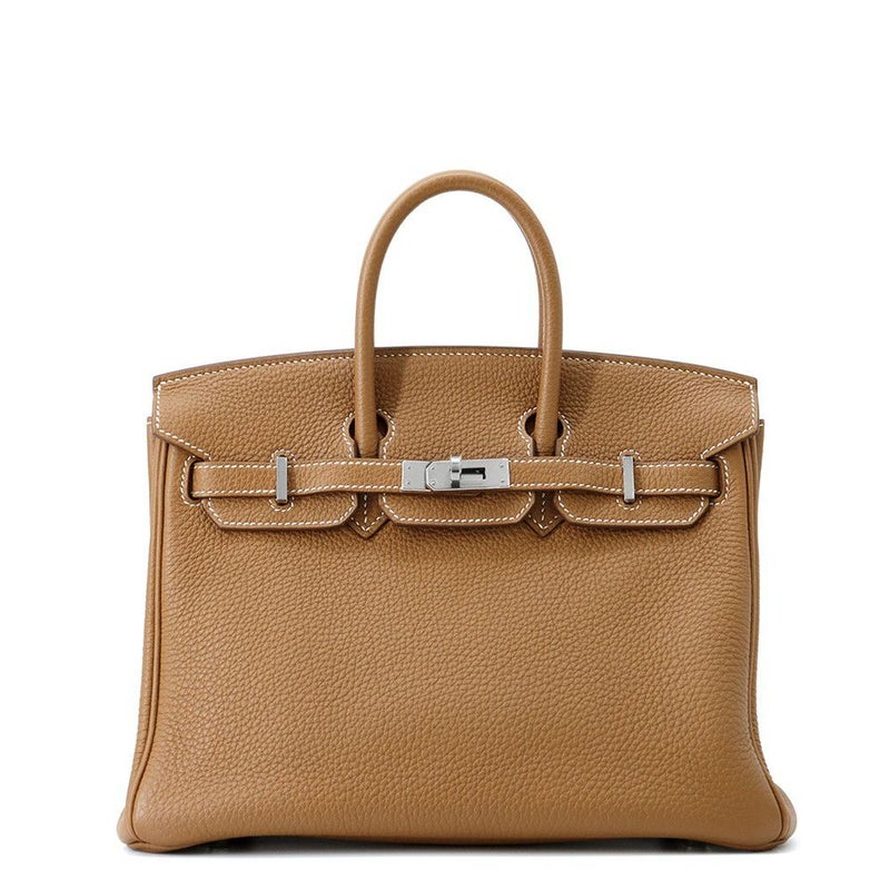 エルメス バーキン25 ゴールド/シルバー金具 トゴ Z刻印 HERMES Birkin ハンドバッグ