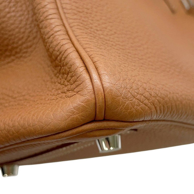 エルメス バーキン25 ゴールド/シルバー金具 トゴ Z刻印 HERMES Birkin ハンドバッグ