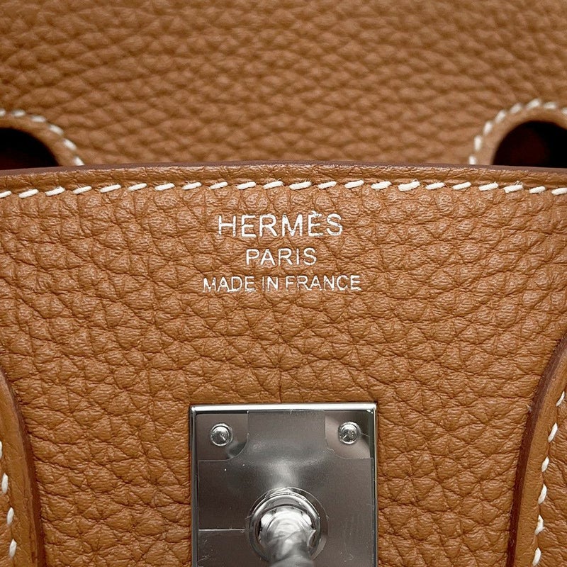 エルメス バーキン25 ゴールド/シルバー金具 トゴ Z刻印 HERMES Birkin ハンドバッグ