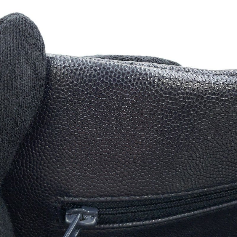 シャネル チェーンショルダーバッグ マトラッセ23 ココマーク ダブルチェーン キャビアスキン A01113 CHANEL