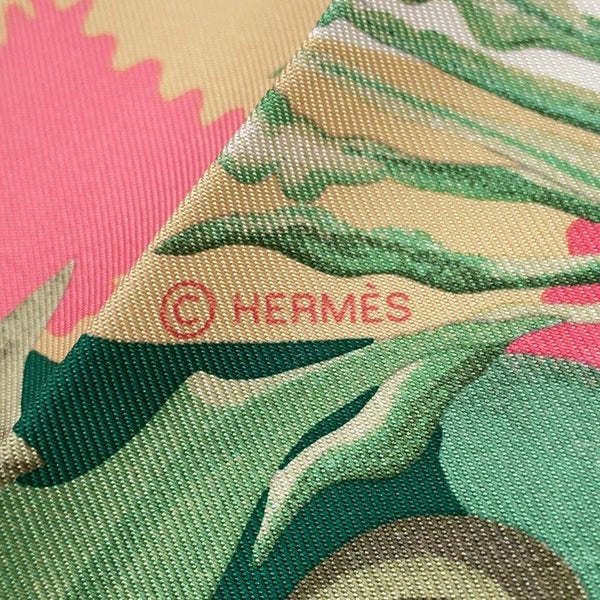 エルメス スカーフ カレ90 草上のカレ Un Carre sur l'Herbe HERMES シルク 2025春夏
