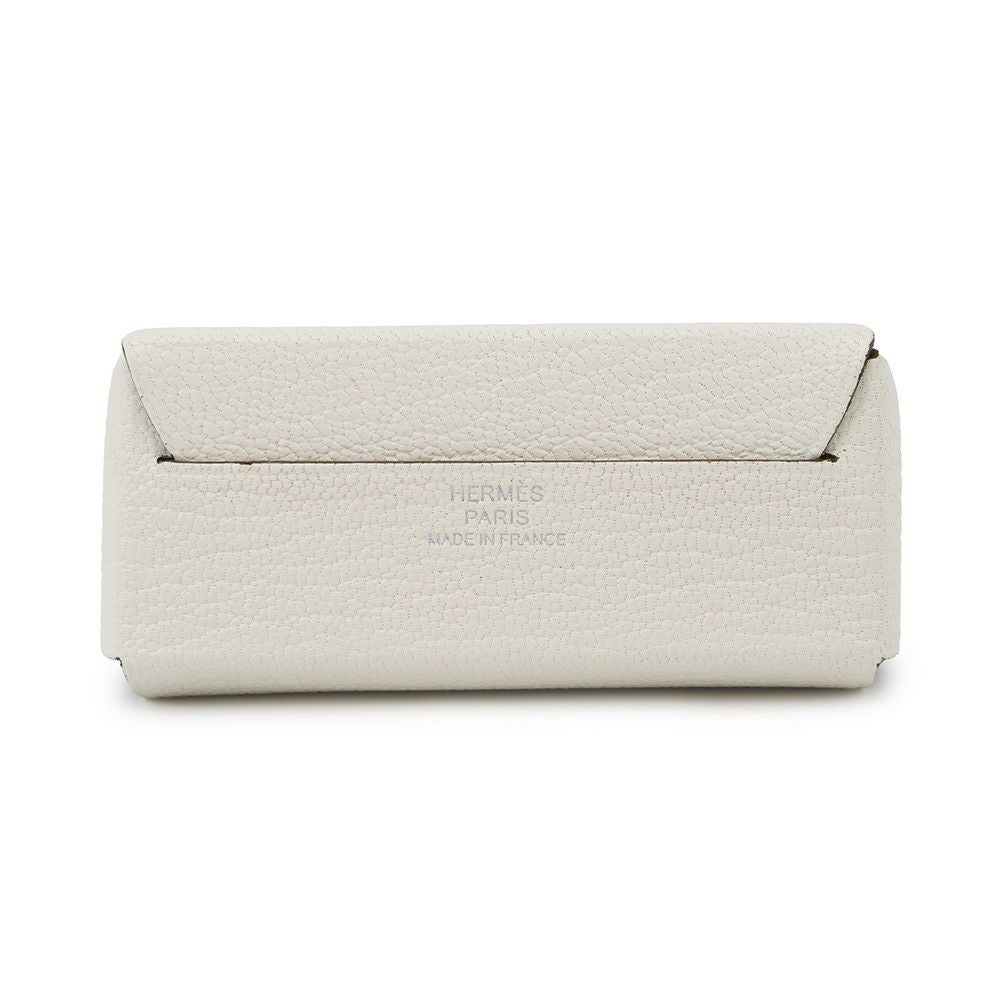 エルメス リップケース ミロワール ナタ シェブルミゾル W刻印 HERMES