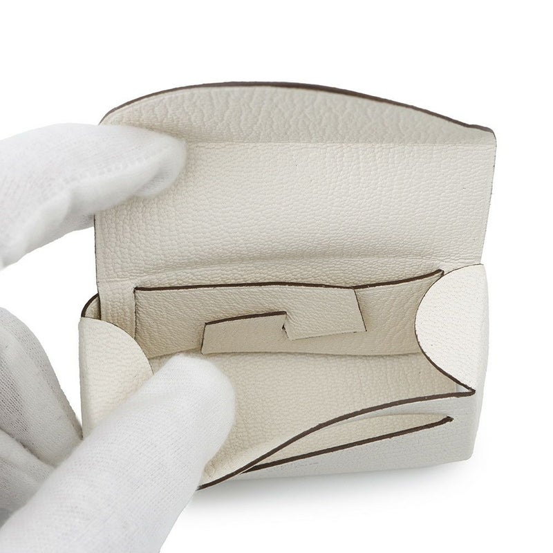 エルメス リップケース  ミロワール ナタ シェブルミゾル W刻印 HERMES ポーチ