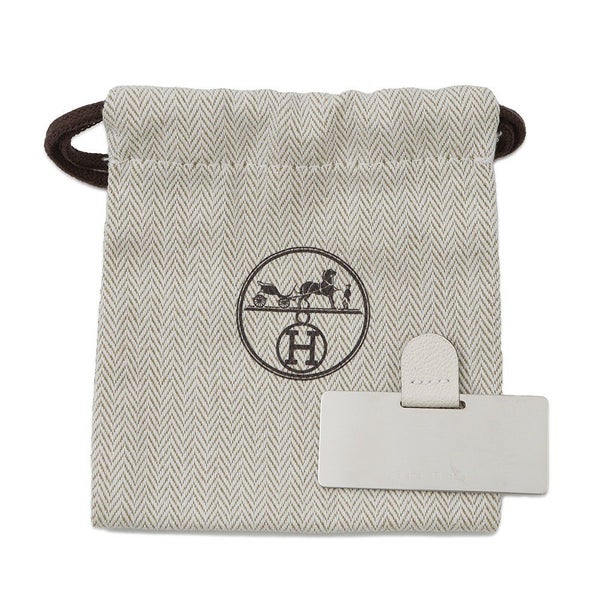エルメス リップケース  ミロワール ナタ シェブルミゾル W刻印 HERMES ポーチ