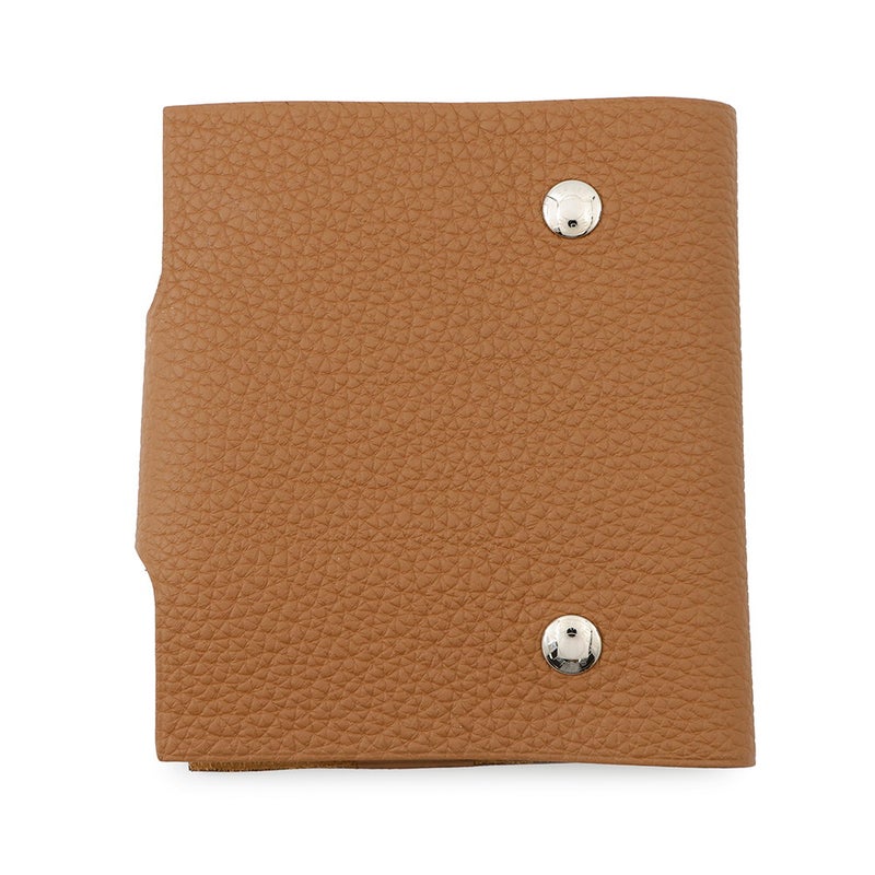 エルメス ノートカバー ユリスPM ゴールド/シルバー金具 トゴ W刻印 手帳カバー