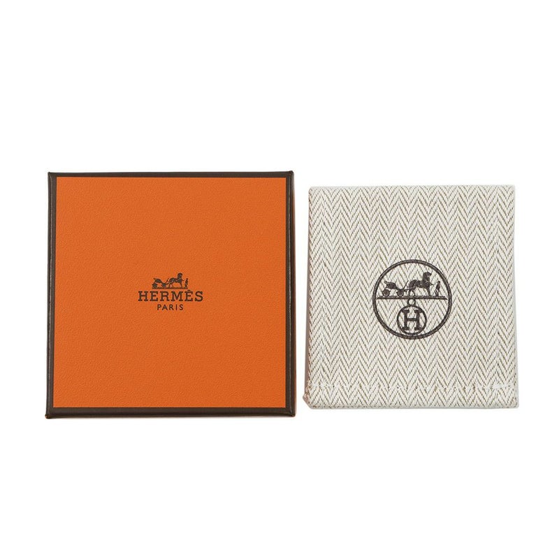 エルメス イヤーカフ オランプ Olympe スモール PM オンブレ/ゴールド金具 リザードナチュラ HERMES アクセサリー