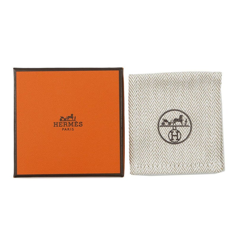 エルメス イヤーカフ エリタージュ エケストル PM オンブレ/ゴールド金具 リザードナチュラ HERMES