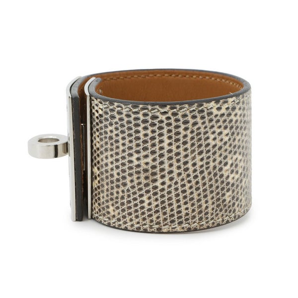 エルメス ブレスレット ケリードッグ オンブレ/シルバー金具 リザードナチュラ D刻印 サイズT2 HERMES アクセサリー