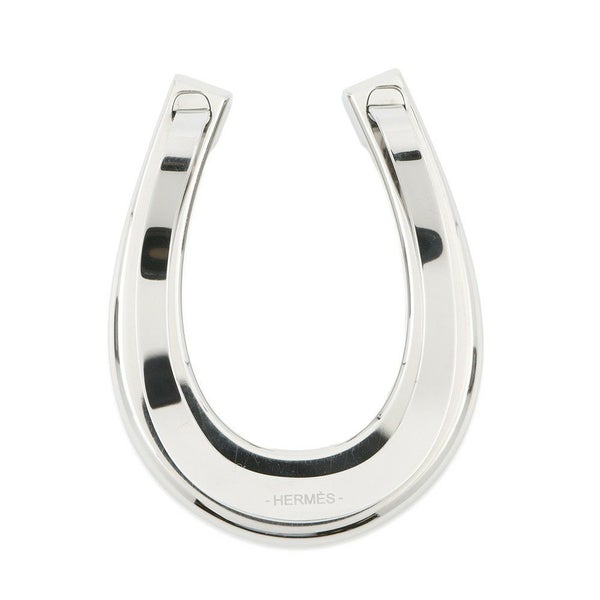 エルメス マネークリップ Luck シルバー HERMES 財布 メンズ ラック ホースシュー 馬蹄