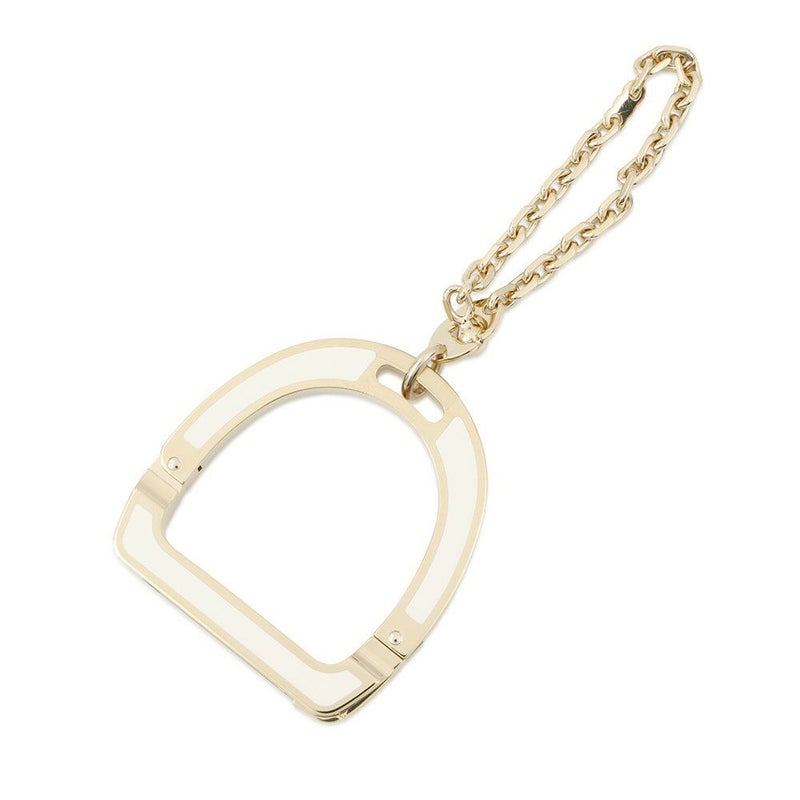 エルメス グローブホルダー イデアル ナタ/シャンパンゴールド金具 メタル HERMES 手袋ホルダー