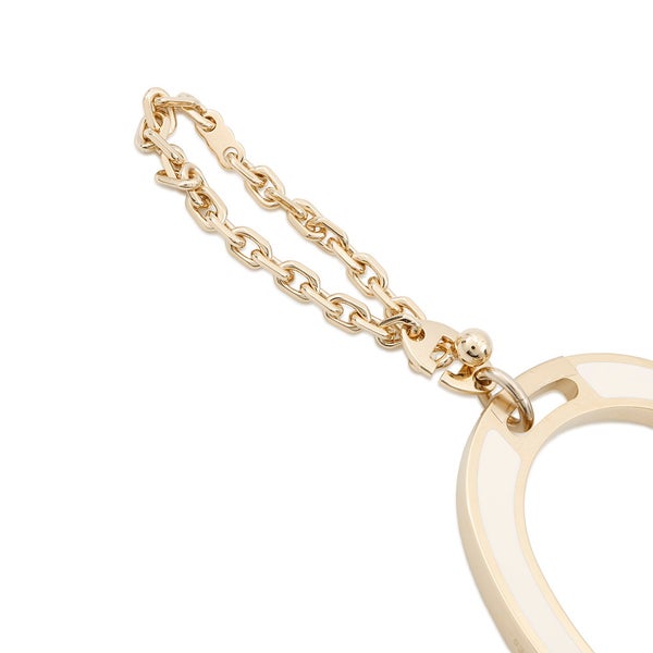 エルメス グローブホルダー イデアル ナタ/シャンパンゴールド金具 メタル HERMES 手袋ホルダー