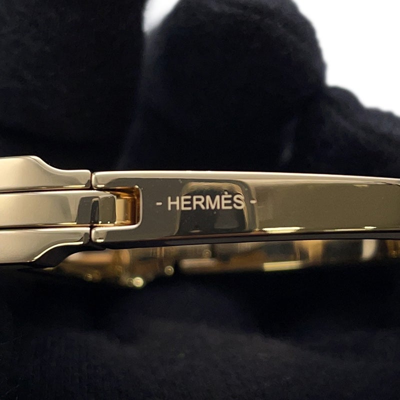 エルメス グローブホルダー イデアル ナタ/シャンパンゴールド金具 メタル HERMES 手袋ホルダー