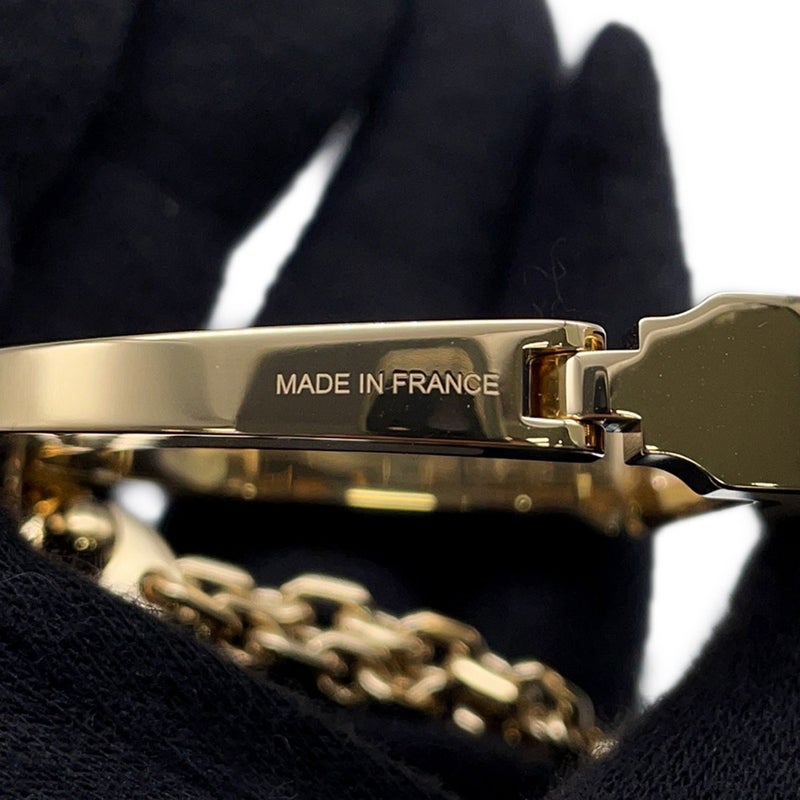 エルメス グローブホルダー イデアル ナタ/シャンパンゴールド金具 メタル HERMES 手袋ホルダー