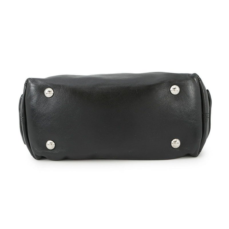 ルイヴィトン ショルダーバッグ ラムレザー キャリーオール・カーゴ バイブ PM M24861 LOUIS VUITTON ヴィトンブラック 黒