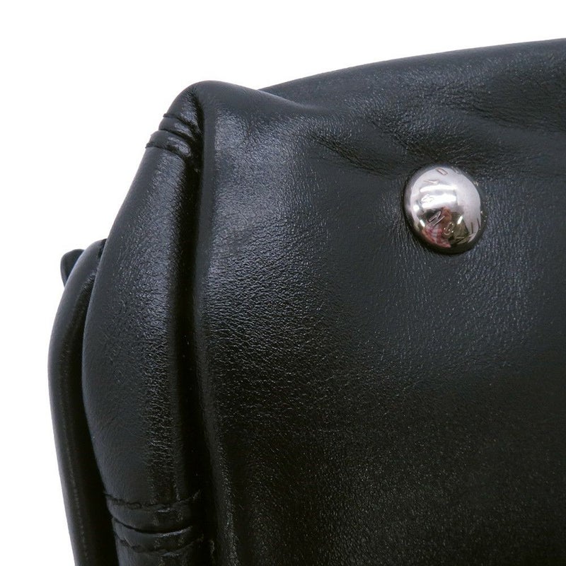 ルイヴィトン ショルダーバッグ ラムレザー キャリーオール・カーゴ バイブ PM M24861 LOUIS VUITTON ヴィトンブラック 黒