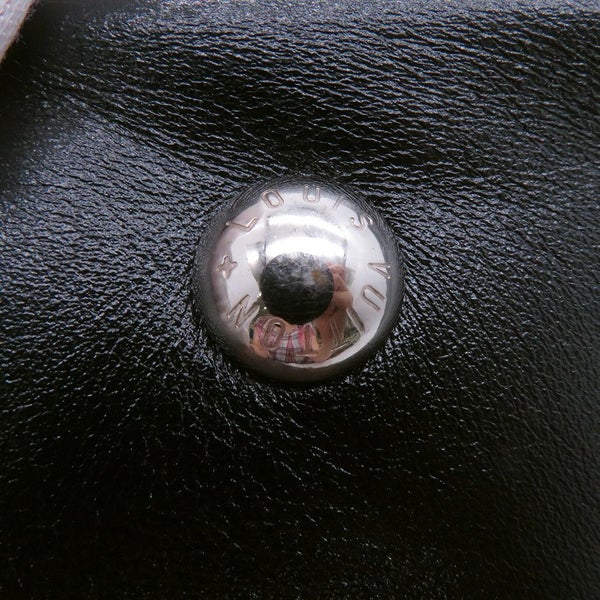 ルイヴィトン ショルダーバッグ ラムレザー キャリーオール・カーゴ バイブ PM M24861 LOUIS VUITTON ヴィトンブラック 黒