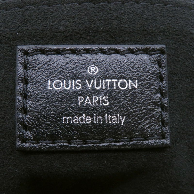 ルイヴィトン ショルダーバッグ ラムレザー キャリーオール・カーゴ バイブ PM M24861 LOUIS VUITTON ヴィトンブラック 黒