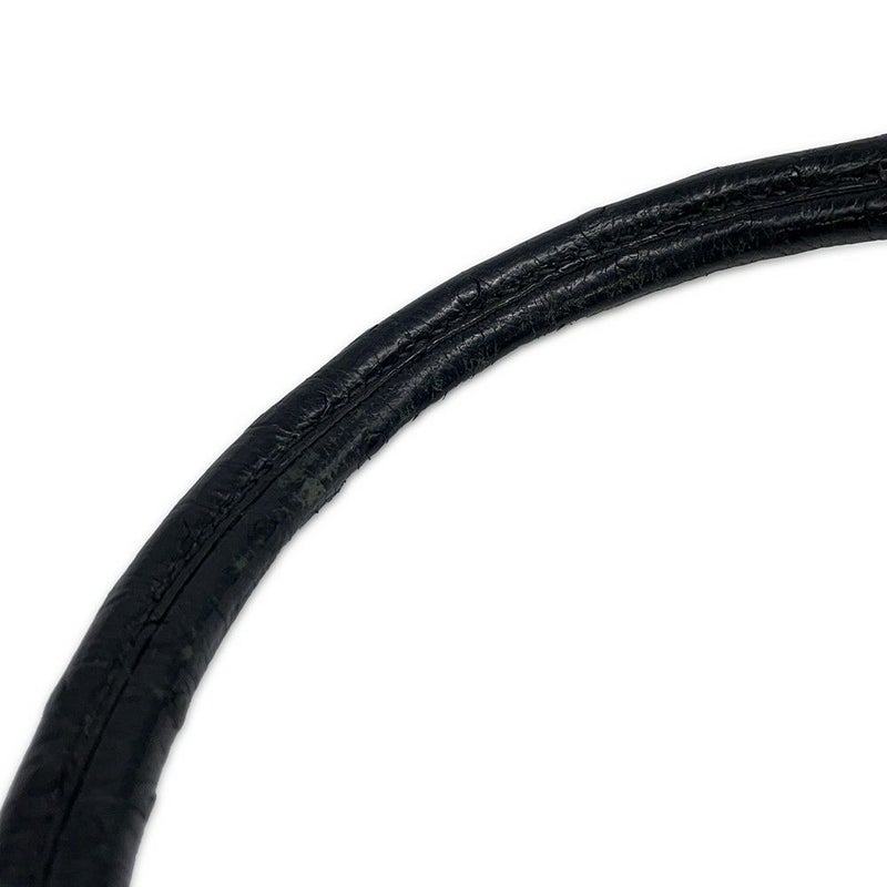 エルメス ハンドバッグ ブラック/ゴールド金具 オーストリッチ 〇D刻印 HERMES バッグ 黒