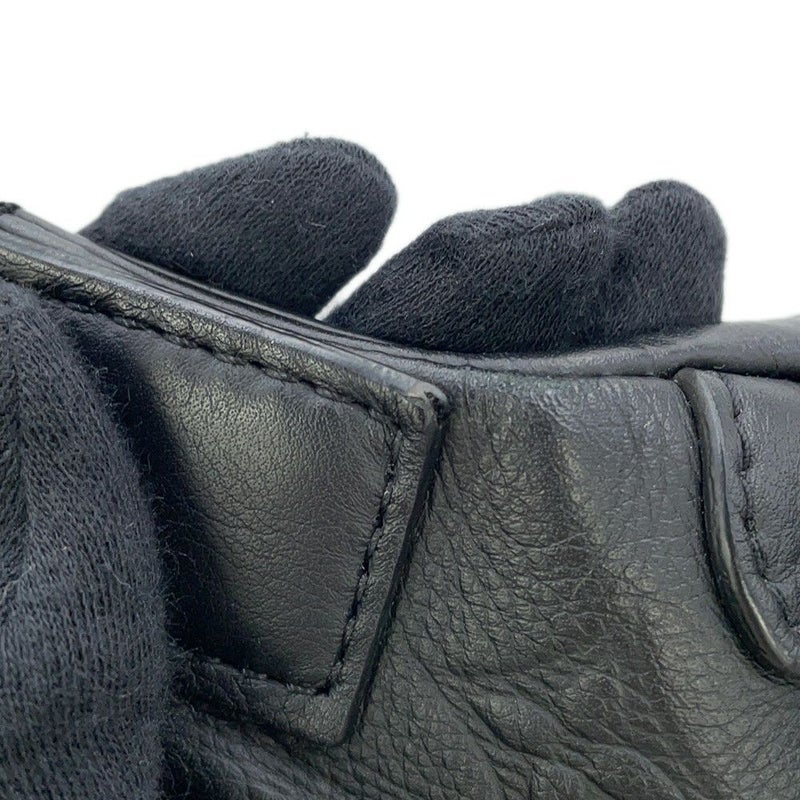 ルイヴィトン ボディバッグ モノグラム・シャドウ ディスカバリー・バムバッグPM M46036 ウエストバッグ 黒 ブラック