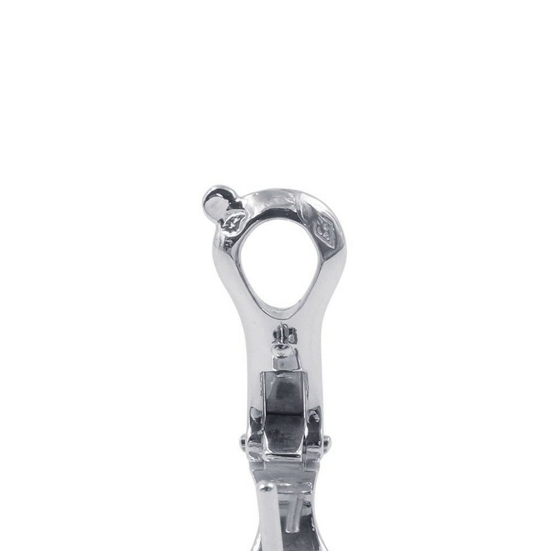 ヴァンクリーフ&アーペル ピアス ヴィンテージ アルハンブラ イヤリング マザーオブパール K18WGホワイトゴールド VCARF48600