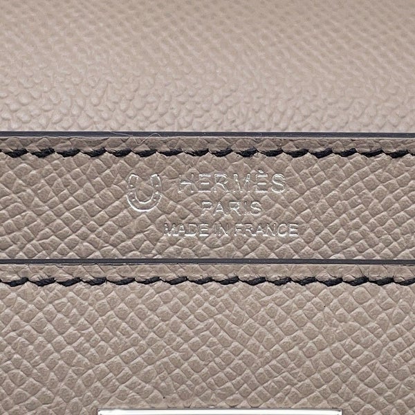 エルメス ビジネスバッグ ケリー デペッシュ36 グリアスファルト/ブラック/シルバー金具 エプソン W刻印 メンズ SPO