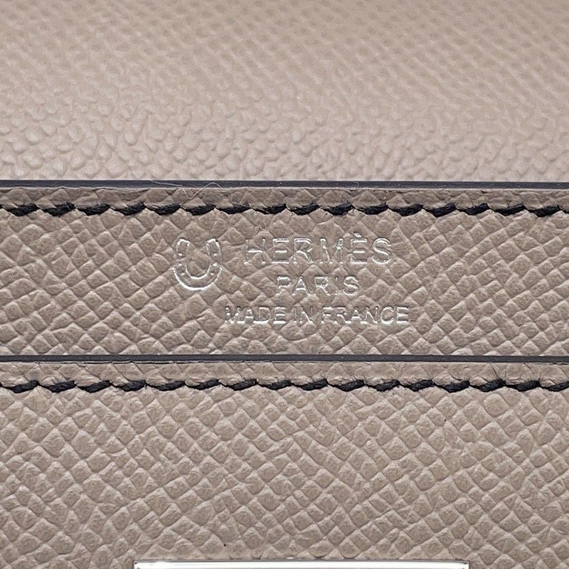 エルメス ビジネスバッグ ケリー デペッシュ36 グリアスファルト/ブラック/シルバー金具 エプソン W刻印 メンズ SPO