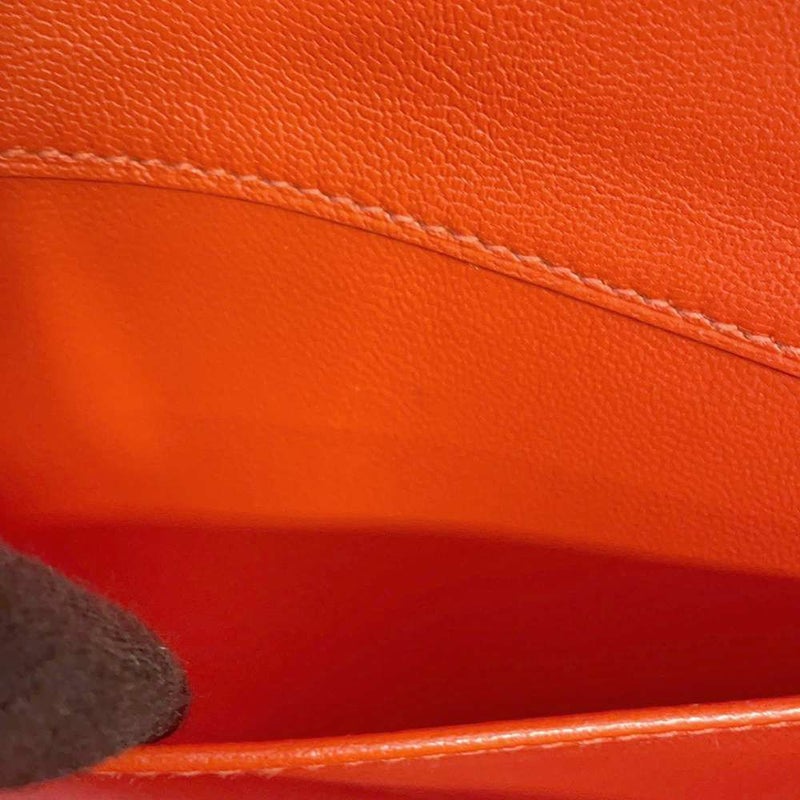 エルメス ポシェットメドール サンギーヌ/シルバー金具 シェブルミゾル □P刻印 HERMES