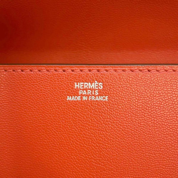 エルメス ポシェットメドール サンギーヌ/シルバー金具 シェブルミゾル □P刻印 HERMES