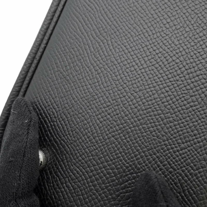 エルメス ボリード1923 25 ブラック/シルバー金具 エプソン B刻印 2wayショルダー 黒