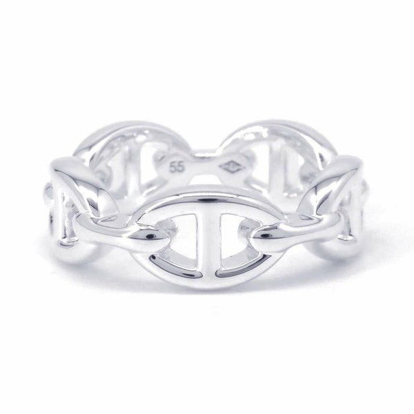 エルメス リング シェーヌダンクル アンシェネPM SV925シルバー リングサイズ55 HERMES ジュエリー