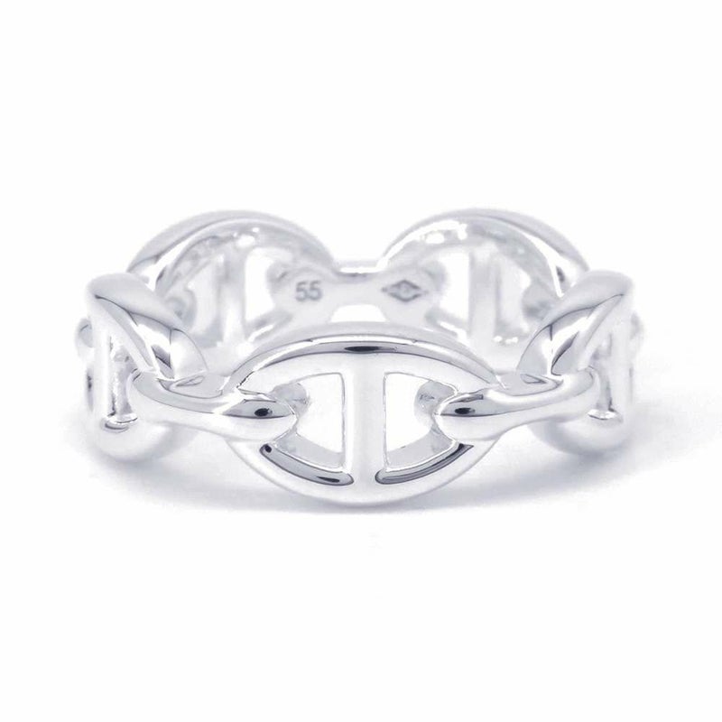 エルメス リング シェーヌダンクル アンシェネPM SV925シルバー リングサイズ55 HERMES ジュエリー