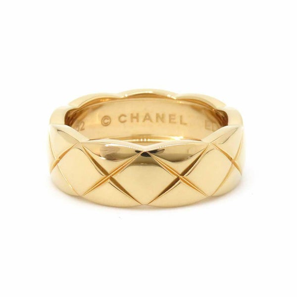 シャネル リング ココクラッシュ ミディアム K18YGイエローゴールド リングサイズ52 J10571 CHANEL 指輪