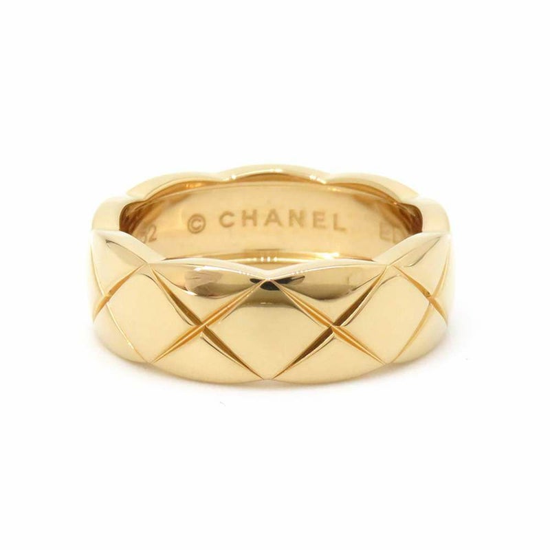 シャネル リング ココクラッシュ ミディアム K18YGイエローゴールド リングサイズ52 J10571 CHANEL 指輪