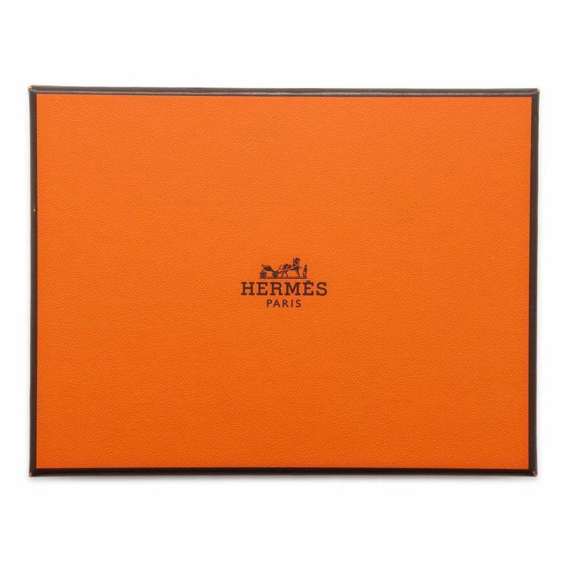 エルメス 二つ折り財布 ベアンコンパクト ゴールド/ゴールド金具 エプソン B刻印 HERMES 財布