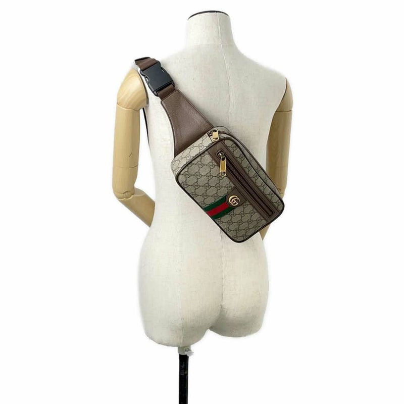 グッチ ボディバッグ GGスプリーム オフィディア GG ベルトバッグ 574796 GUCCI ウエストバッグ ウエストポーチ メンズ