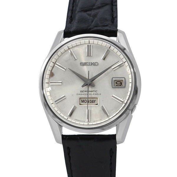 セイコーマチック ウィークデーター デイト 6206-8040 SEIKO 腕時計 ウォッチ シルバー文字盤 アンティーク
