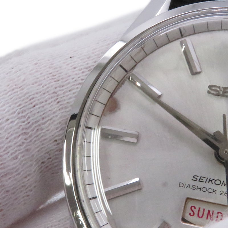 セイコーマチック ウィークデーター デイト 6206-8040 SEIKO 腕時計 ウォッチ シルバー文字盤 アンティーク