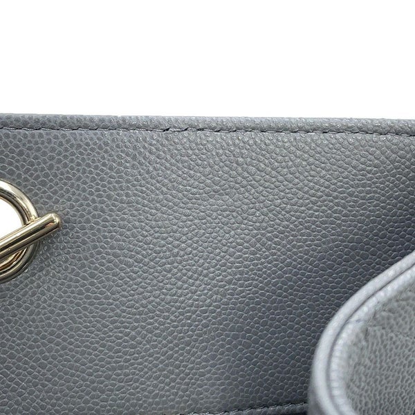 シャネル チェーントートバッグ マトラッセ ココマーク ラージ ショッピングバッグ キャビアスキン A91046 CHANEL