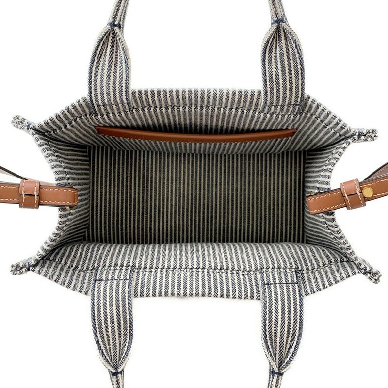 セリーヌ ハンドバッグ カバ タイス スモール キャンバス 199162FU5 CELINE 2way ストライプ