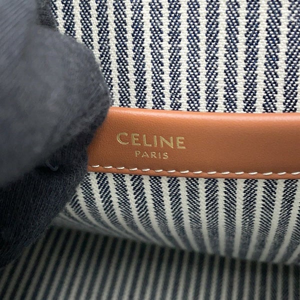 セリーヌ ハンドバッグ カバ タイス スモール キャンバス 199162FU5 CELINE 2way ストライプ