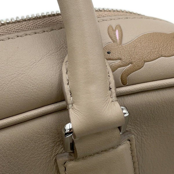 ロエベ ハンドバッグ Suna Fujitaコラボ アマソナ23 クロップド バッグ レザー LOEWE 2way ウサギ