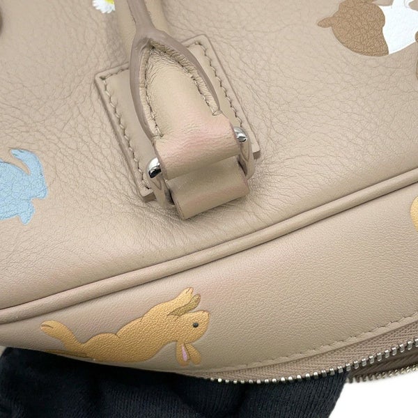 ロエベ ハンドバッグ Suna Fujitaコラボ アマソナ23 クロップド バッグ レザー LOEWE 2way ウサギ