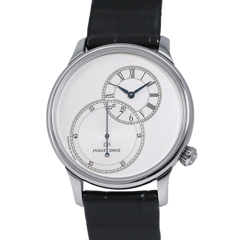 ジャケ ドロー グラン セコンド オフセンター J006030240 JAQUET DROZ 腕時計 シルバー文字盤