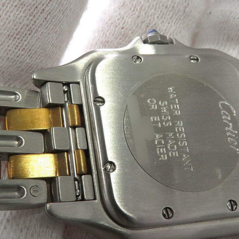 カルティエ パンテール MM 2ロウ W25028B6 Cartier 腕時計 アイボリー文字盤 クォーツ