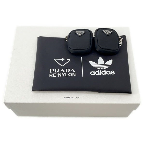 プラダ スニーカー Re-Nylonプラダ×adidas フォーラムハイカット メンズサイズ7 1/2 2TG193 PRADA 黒