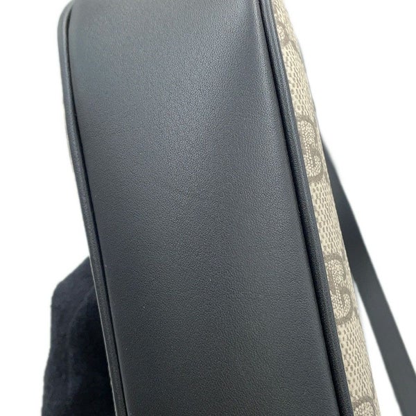 グッチ ショルダーバッグ GGスプリーム ホースビット 1955 ソフト スモール 815205 GUCCI 黒