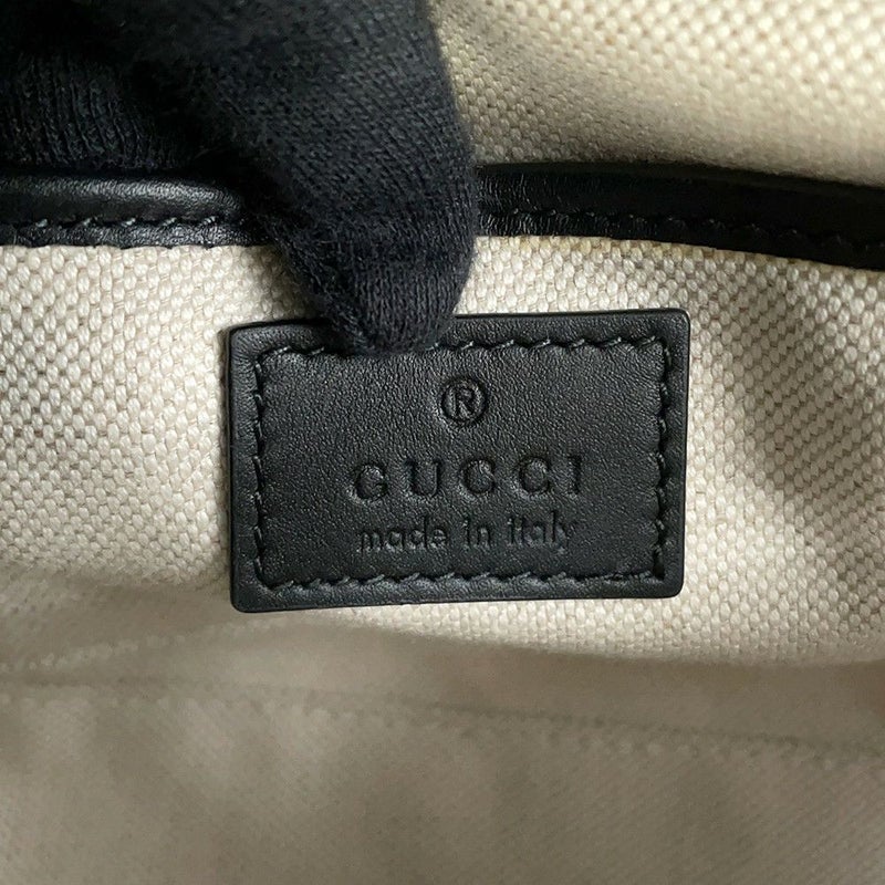グッチ ショルダーバッグ GGスプリーム ホースビット 1955 ソフト スモール 815205 GUCCI 黒