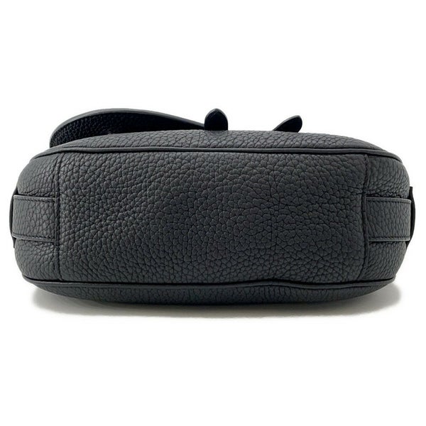 クリスチャン・ディオール ハンドバッグ サドル ミニソフトバッグ レザー 1ADHO023 Christian Dior 2way 黒