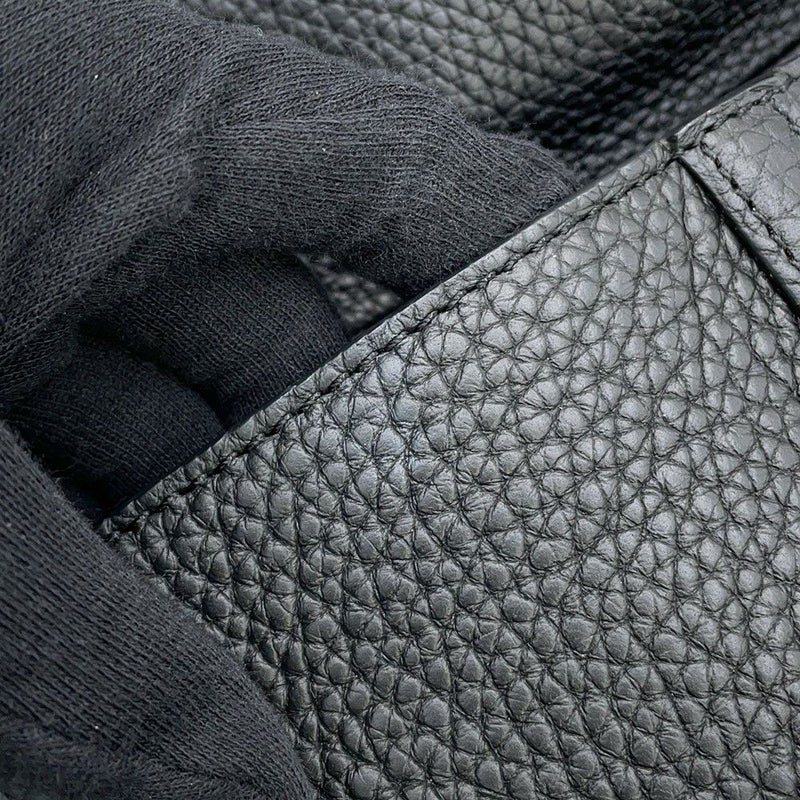 クリスチャン・ディオール ハンドバッグ サドル ミニソフトバッグ レザー 1ADHO023 Christian Dior 2way 黒