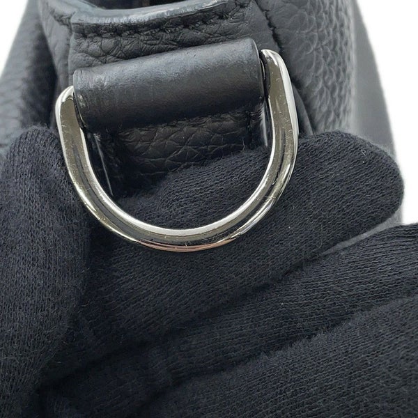 クリスチャン・ディオール ハンドバッグ サドル ミニソフトバッグ レザー 1ADHO023 Christian Dior 2way 黒